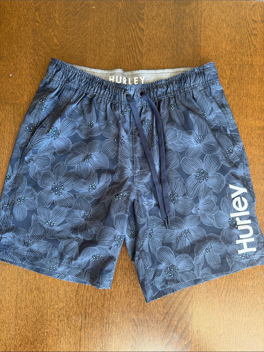 Hurley Blue Floral Board Shorts